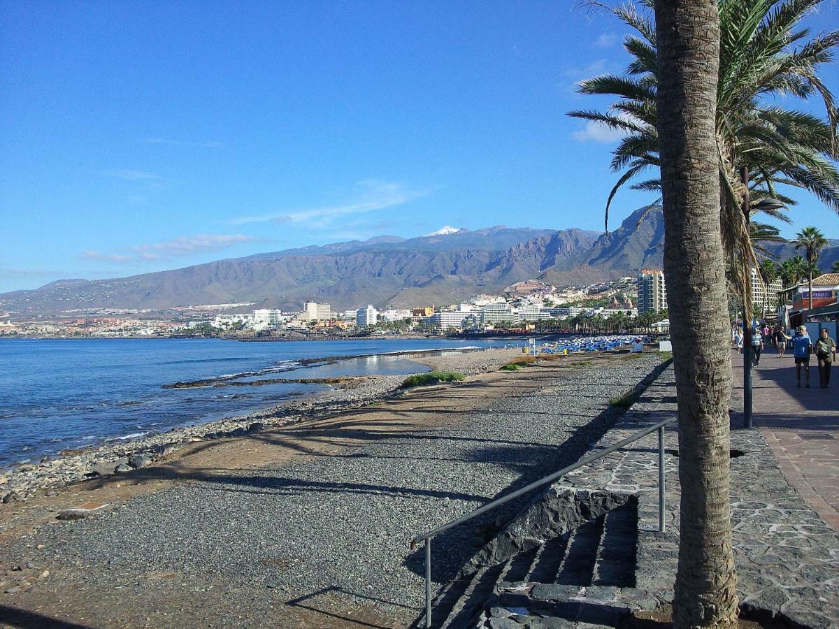 Apartment Casa Palmera Only 150 Meters To The Beach, Heated Pool, Wifi, Sat-Tv, Balcony With Poolview Arona  Exterior foto